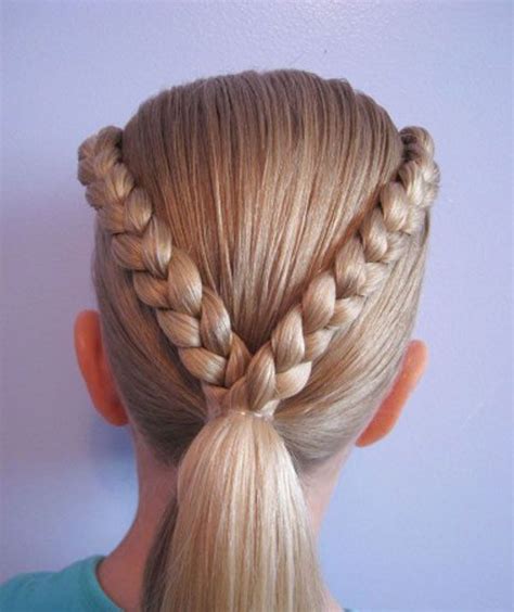 Cool Easy Hairstyles For Girls Easy Braids For Kids With