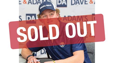 Jack Eichel Signing Sold Out Dave And Adams Store