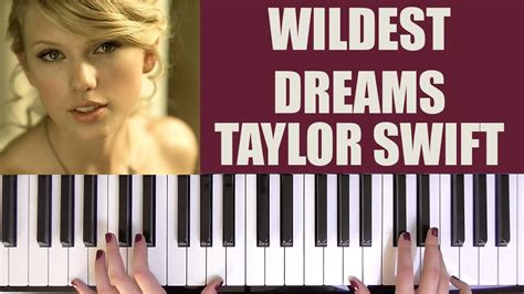 How To Play Wildest Dreams Taylor Swift Youtube