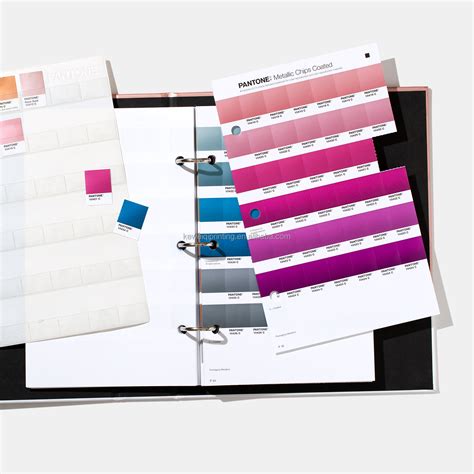 Gb1507a Pantone Metallic Chips Coated Formula Guide Paper Pantone Color