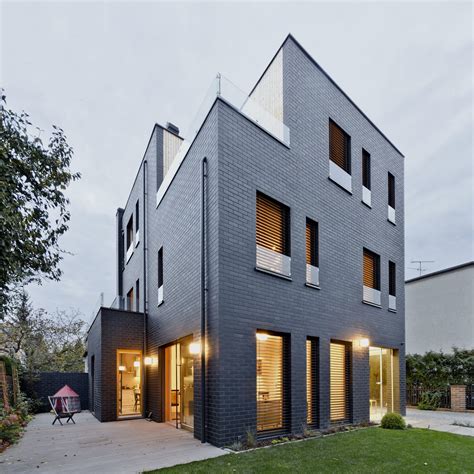 Modern Black Brick House Posted By Easst Architects 5 Photos Dwell