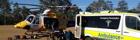 Man Airlifted After Found Unconcious Lifeflight