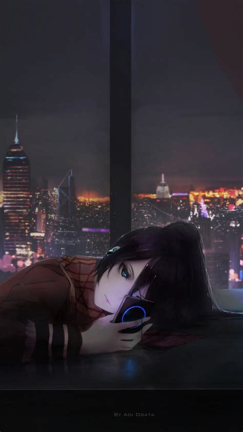 Unduh Kumpulan Wallpaper Anime Aesthetic Girl Sad Terbaik