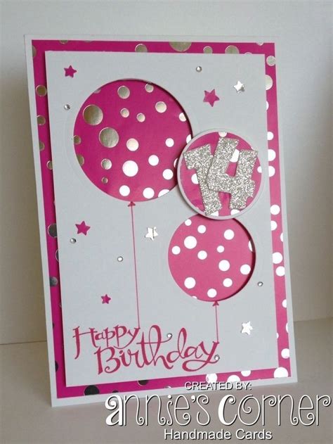 Beautiful Handmade Birthday Cards For Girls Handmade Birthday Card 586