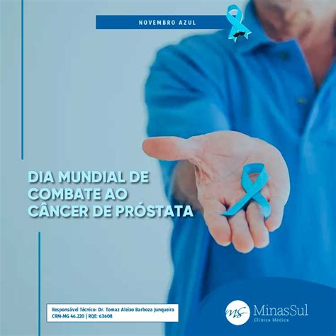 Dia Mundial de Combate ao Câncer de Próstata Minas Sul Clínica Médica