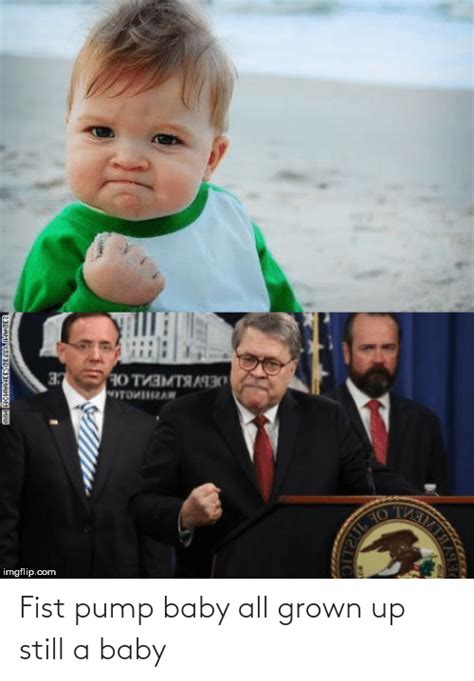 Fist Pump Baby All Grown Up Still A Baby Funny Meme On Meme