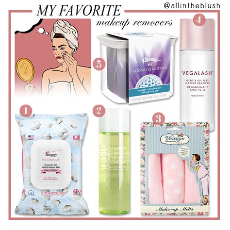 My Favorite Makeup Removers All In The Blush