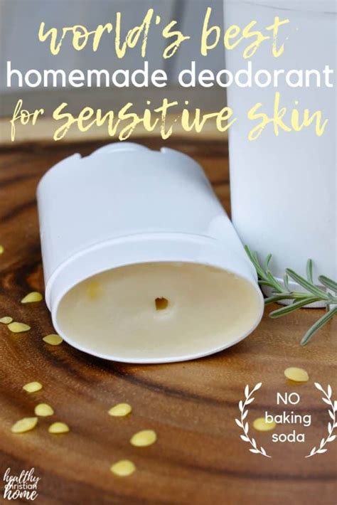 Diy Deodorant For Sensitive Skin In 5 Minutes No Baking Soda