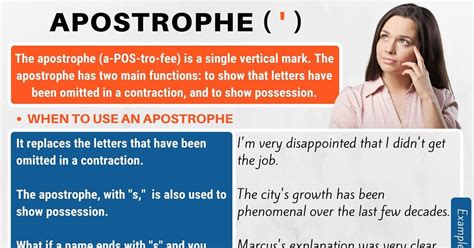 Apostrophe Or Useful Apostrophe Rules With Examples Punctuation Marks