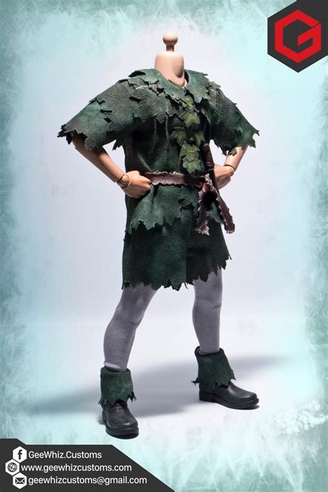 May he live forever in his movies. Geewhiz Customs: Custom 1/6 Scale Peter Pan (Hook) Clothing