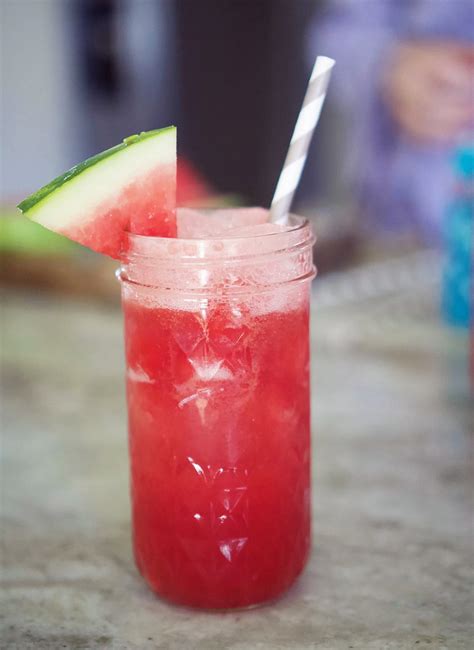 Easy Sparkling Watermelon Juice Recipe 5 Minutes Mom Blogger