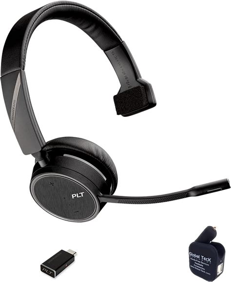 Plantronics Voyager 4210 Uc Bluetooth Headset Usb C Dongle Bundle