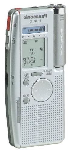 Panasonic Rr Qr120 Ic Digital Voice Recorder