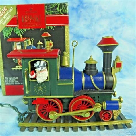Hallmark Santa Special Train 1991 Magic Christmas Ornament 1st Special