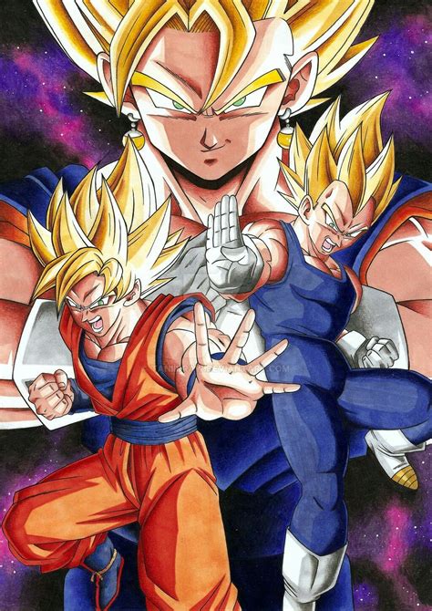 We did not find results for: Vegito, fusion of Goku and Vegeta | Desenhos dragonball