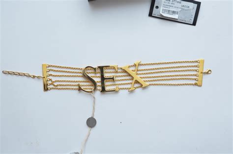 Dolce And Gabbana 2003 Sex Choker Necklace New With Box And Tags At