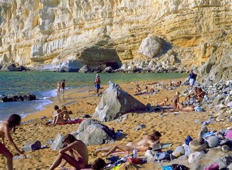 Greece Crete Matala Nude Beach Photo From Matala In Heraklion Greece Com
