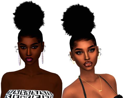 Public Download Here Download Sims Hair Sims 4 Afro Hair Sims 4