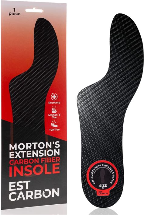 Morton´s Extension Orthotic 1 Piece Carbon Fiber Insole Very Rigid Foot Support
