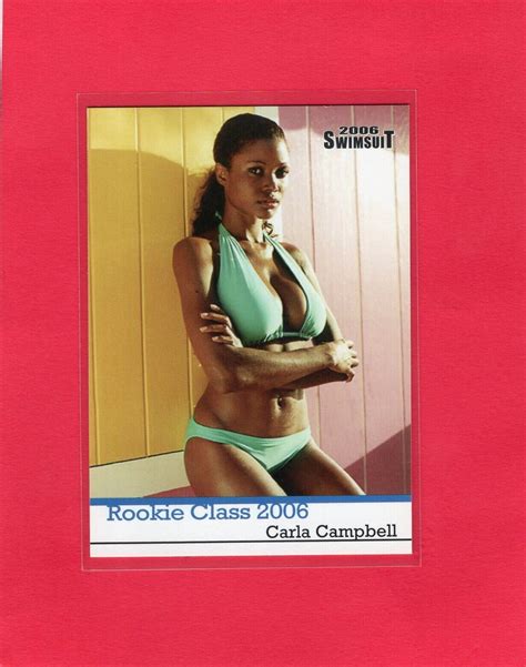 2006 sports illustrated si swimsuit trading card 93 carla campbell rookie class ebay