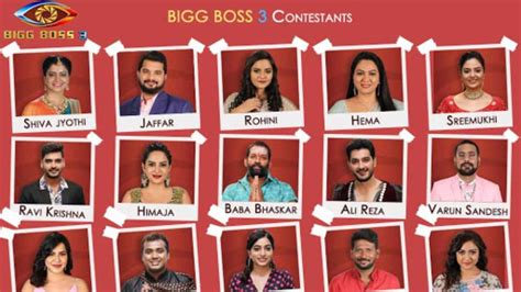 Bigg Boss Telugu 3 Goes Live Here S All You Need To Know About The