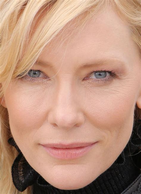 Close Up Of Cate Blanchett At The 2015 Cannes Photocall For Carol