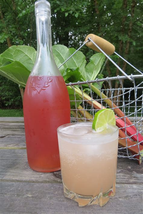 Rhubarb Simple Syrup Recipe For Cocktails Nonalcoholic Drinks And As A Delicious Food Topping