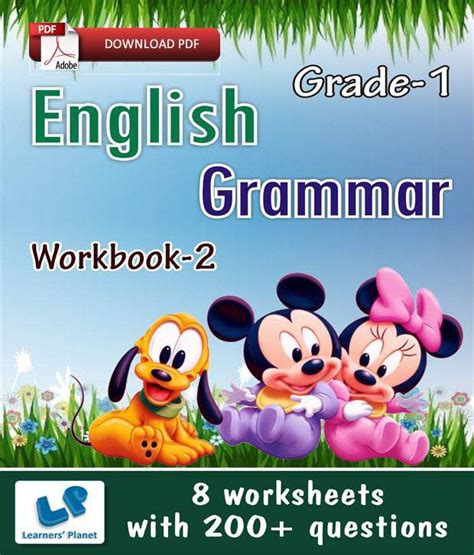 They should know ncert class 10 english books are the best to cover all topics. Grade-1-English-Grammar-Workbook-2 (E-Books, Downloadable ...