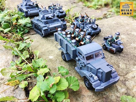 How To Make Lego Ww2 Vehicles