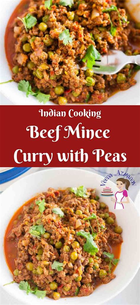 Here is how you achieve it. This beef mince curry is an Indian classic made with peas ...