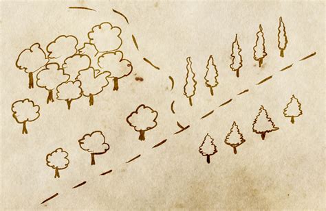 How To Draw Simple Trees On A Map Fantastic Maps