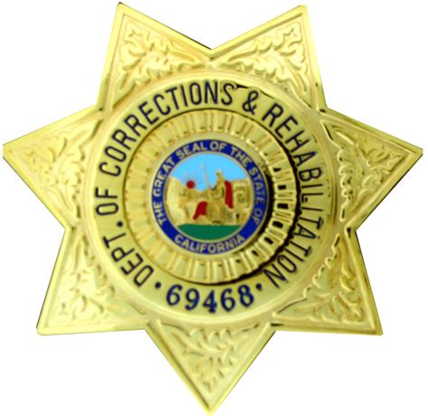 California Department Of Corrections 7 Point Star