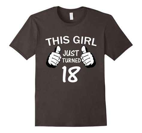 This Girl Just Turned 18 T Shirt Cd Canditee