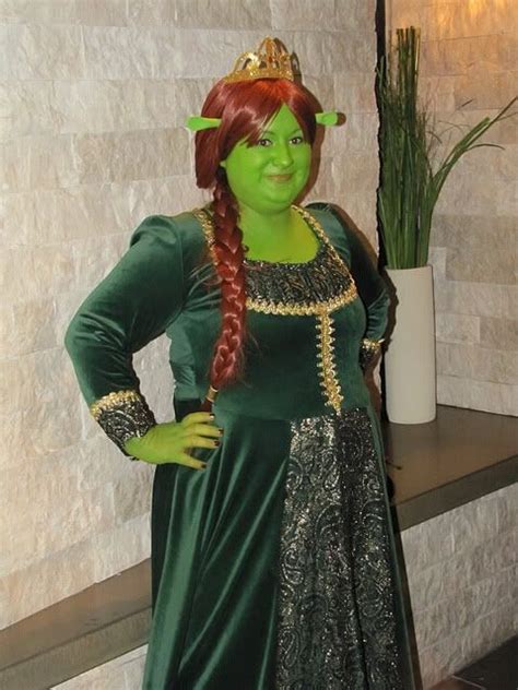 Shrek Fiona Smiling Cosplay Overload Winter Wedding Outfits Dark