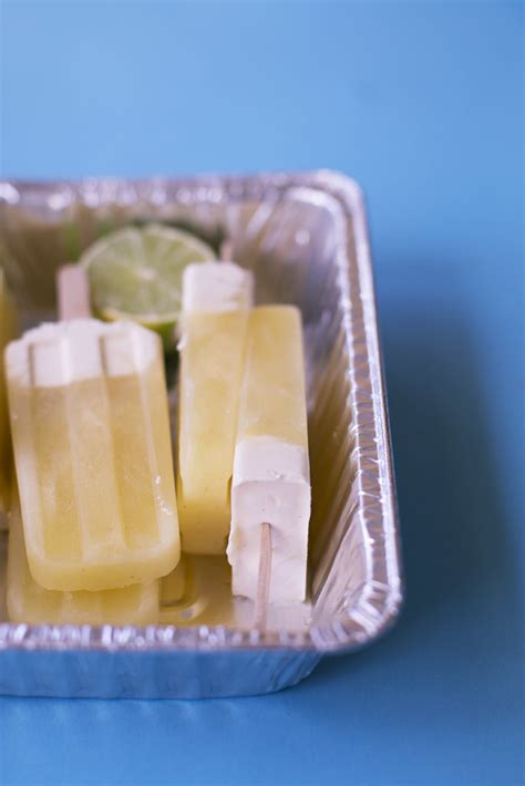 Pine Lime Splice Popsicles The Sugar Hit