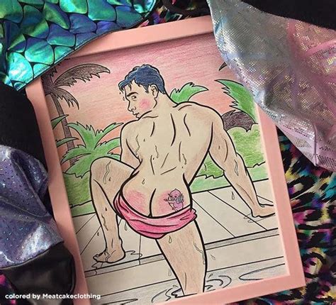 This Sweet And Sexy Adult Coloring Book Is A Gay Valentine Treat The Huffington Post Gay