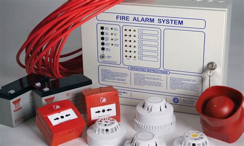 Plastic Grey Fire Alarm System For Industrial Model Namenumber Agni
