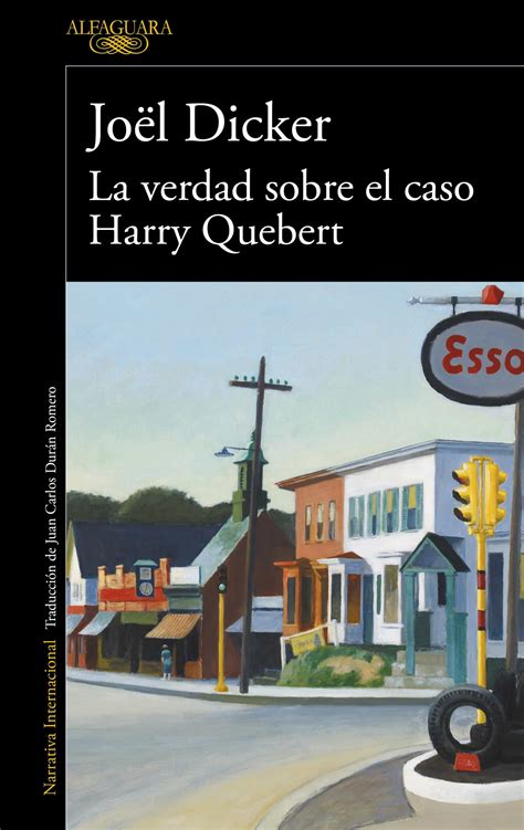 LIBRO DE LA SEMANA LA VERDAD SOBRE EL CASO HARRY QUEBERT
