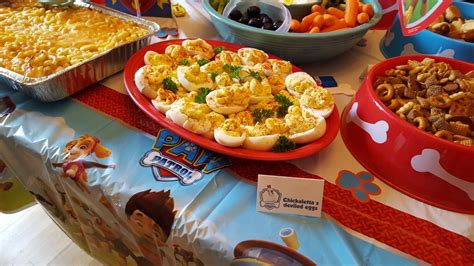 Paw Patrol Birthday Party Food Table