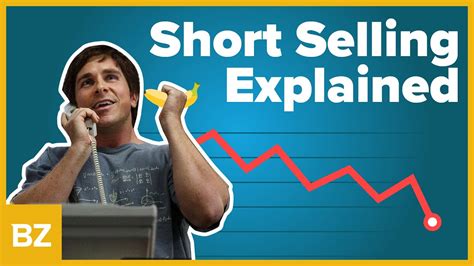 What Is Short Selling Short Selling Explained For Beginners YouTube