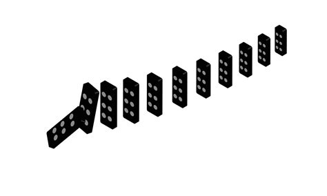Clipart Dominoes Falling Images