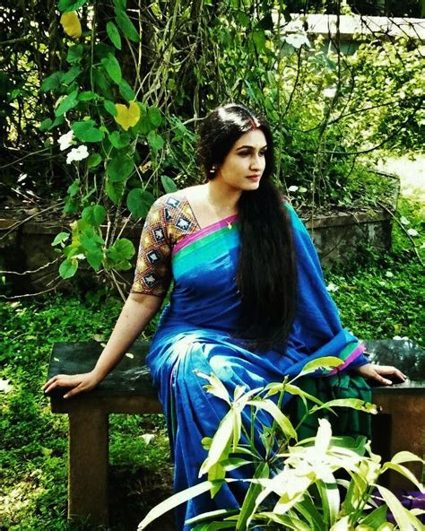 Malayalam Actress Kavitha Nair Latest Photos And Videos Saree