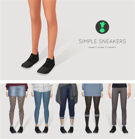 The Sims 4 Maxis Match Shoe Collection Custom Content Showcase Vrogue