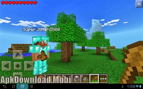 Here you can create anything from the simplest items to luxurious castles. Minecraft Pocket Edition 0.7.6 APK Free Download