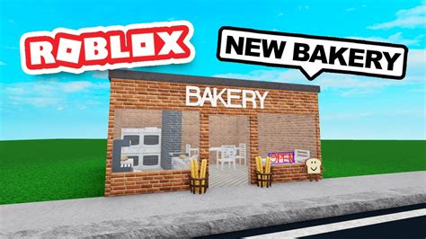 Building A Bakery Company In Roblox Youtube