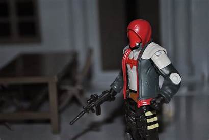 Knight Arkham Hood Dc Multiverse Guns Figure