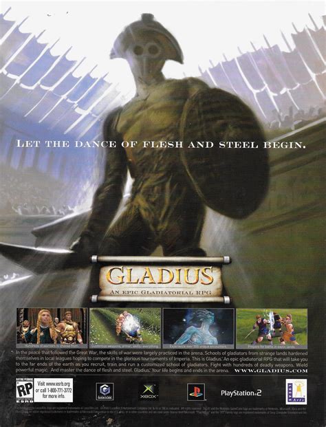 Gladius Video Game Geek Stuff Ads