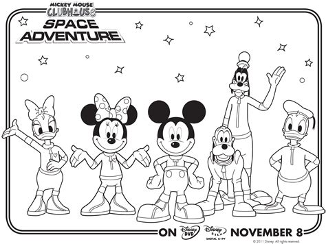 Mickey mouse and goofy have fun coloring this nice picture with mickey and his friend goofy! Mickey Mouse Clubhouse Coloring Pages - Best Coloring ...