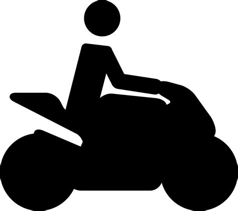 Motorcycle Traveller Silhouette Svg Png Icon Free Download 10170