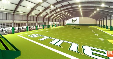Usf They Finally Get A New Indoor Practice Facility Ngsc Sports